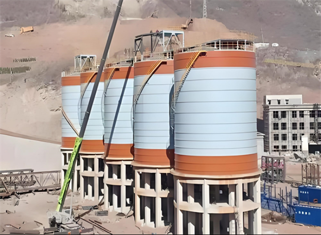 乌尔禾高架钢板仓